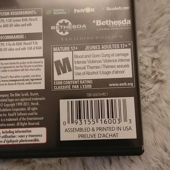 Skyrim Legendary Edition PC game ✨With Inserts: Includes map and sticker✨ - Picture 3 of 13